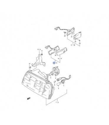 Farol lateral tapabarro derecho TAIWAN