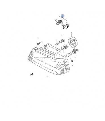 Farol lateral tapabarro derecho-izquierdo TAIWAN