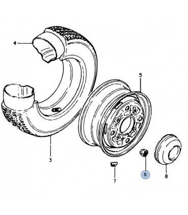 Tuerca de rueda TAIWAN