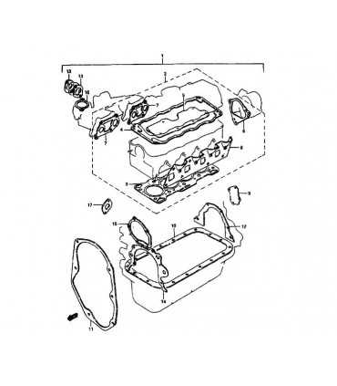 Empaquetadura de motor TAIWAN