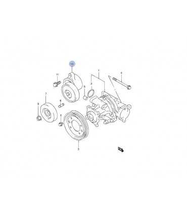 Tensor correa alternador y direccion hidraulica TAIWAN