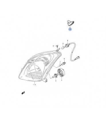 Farol lateral tapabarro derecho-izquierdo TAIWAN