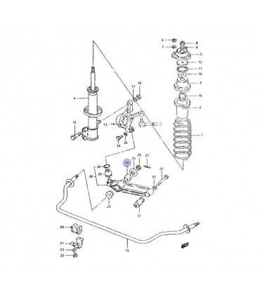 Buje punta barra estabilizadora NACIONAL