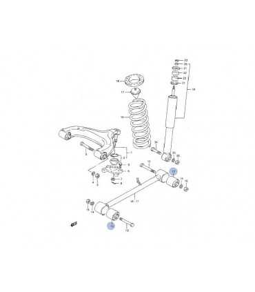 Buje brazo suspension trasera TAIWAN