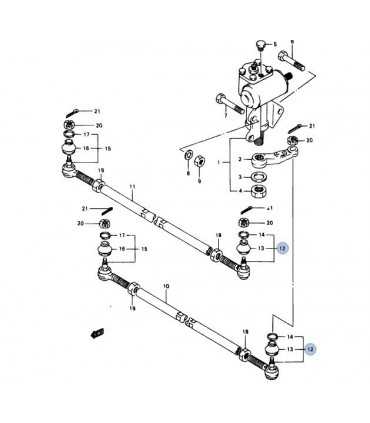 Terminal direccion izquierdo TAIWAN
