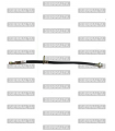 Flexible de freno delantero izquierdo/derecho TAIWAN