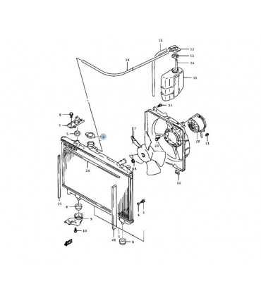 Tapa radiador 1.1 libras JAPON