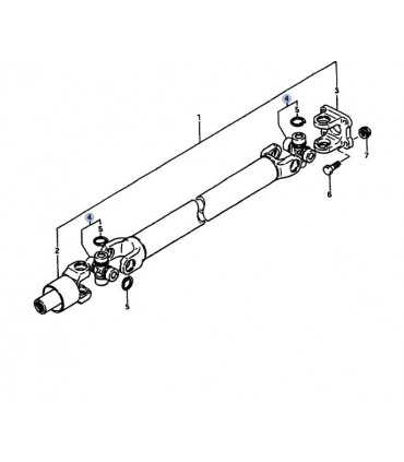 Cruceta cardan seguro exterior (GUS-7) JAPON