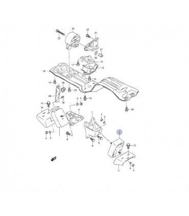 Soporte de motor TAIWAN