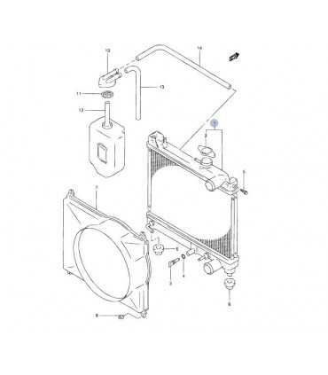 Radiador de motor (mecánico) KOREA