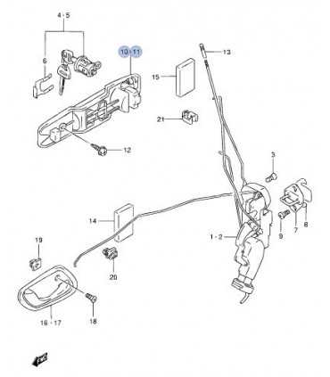 Manilla exterior izquierda ORIGINAL