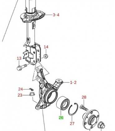 Rodamiento de maza delantero JAPON