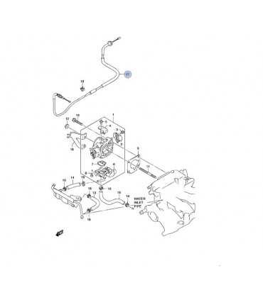 Piola cable acelerador