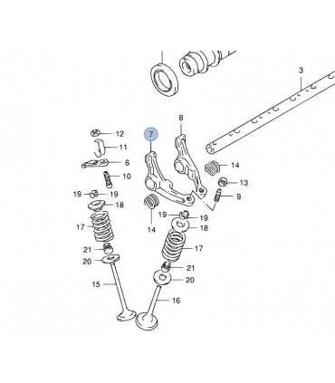 Balancin valvula escape TAIWAN