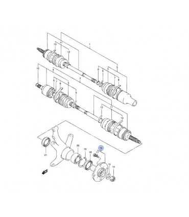 Maza rueda delantera TAIWAN