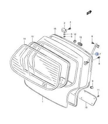 Amortiguador de portalon derecho TAIWAN