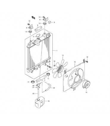 Radiador de motor (mecánico) CHINA