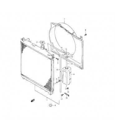 Radiador de motor (mecánico) KOREA