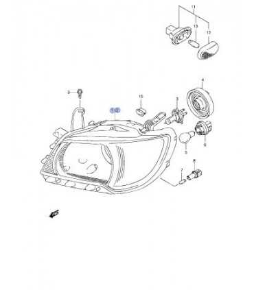 Optico delantero derecho INDIA