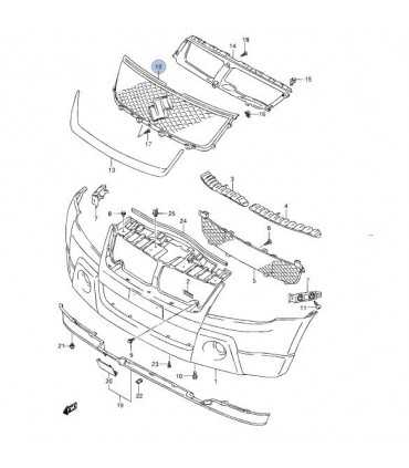 Mascara radiador TAIWAN