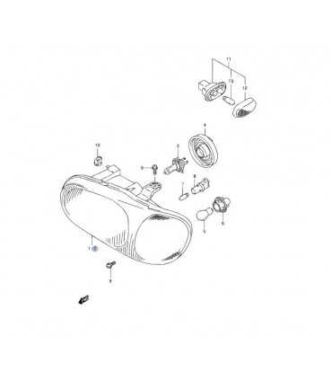 Optico delantero derecho TAIWAN