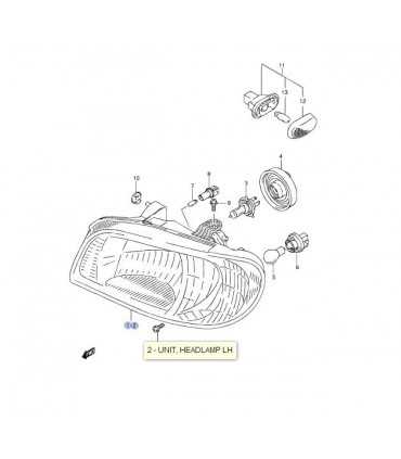 Optico delantero izquierdo TAIWAN