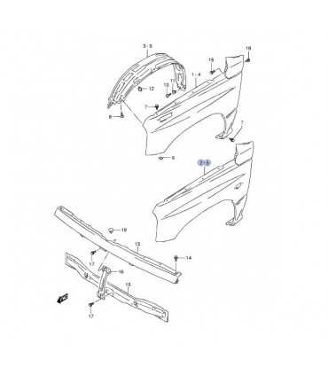 Tapabarro delantero izquierdo TAIWAN