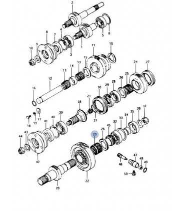 Rodamiento eje salida caja de transferencia ORIGINAL