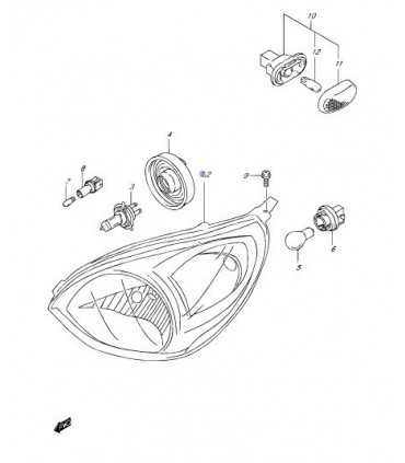 Optico delantero derecho INDIA