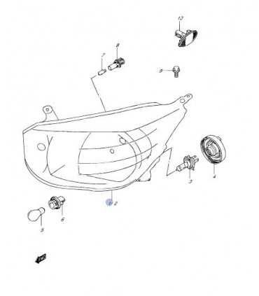 Optico delantero derecho INDIA