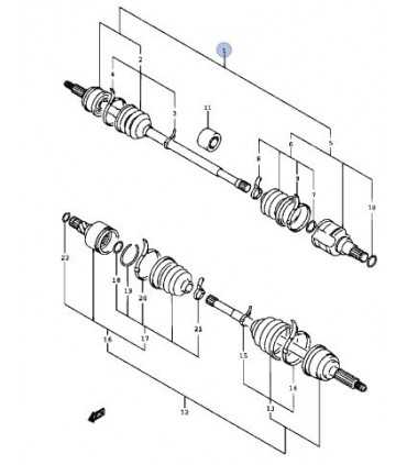 Homocinetica lado rueda (SK-038) TAIWAN