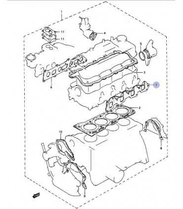 Empaquetadura múltiple de escape TAIWAN