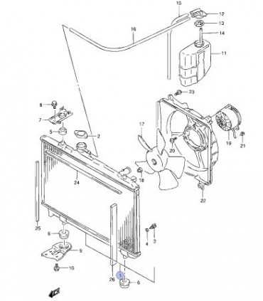 Radiador de motor (mecánico) KOREA