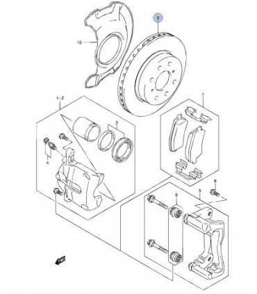Disco de freno TAIWAN