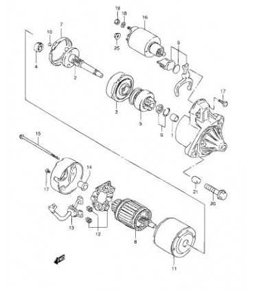 Motor de partida TAIWAN