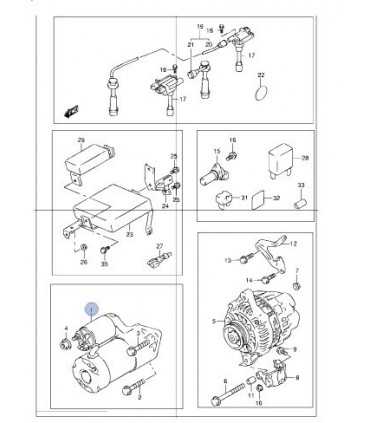Motor de partida TAIWAN