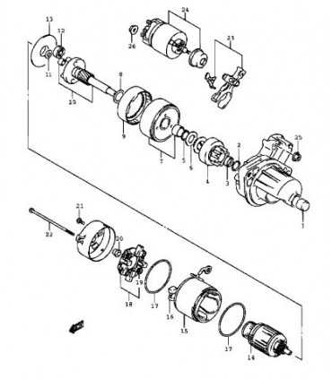 Motor de partida TAIWAN