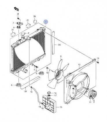 Radiador de motor (mecánico) KOREA