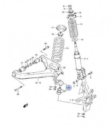 Rotula inferior bandeja derecha-izquierda TAIWAN