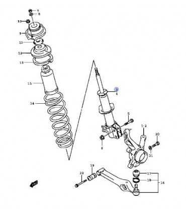 Amortiguador delantero izquierdo TAIWAN