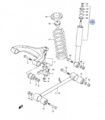 Amortiguador trasero derecho-izquierdo TAIWAN