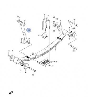 Amortiguador trasero derecho-izquierdo TAIWAN
