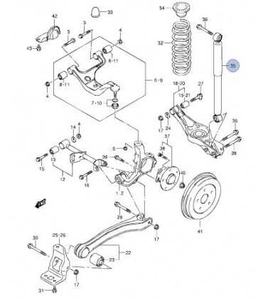 Amortiguador trasero derecho-izquierdo TAIWAN
