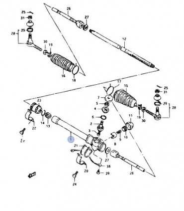 Caja de dirección completa TAIWAN
