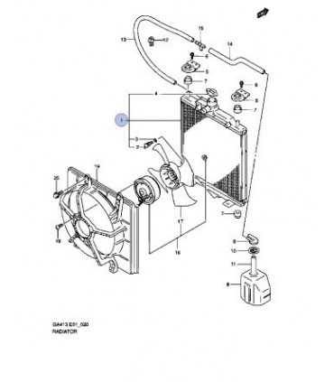 Radiador de motor (mecánico) CHINA