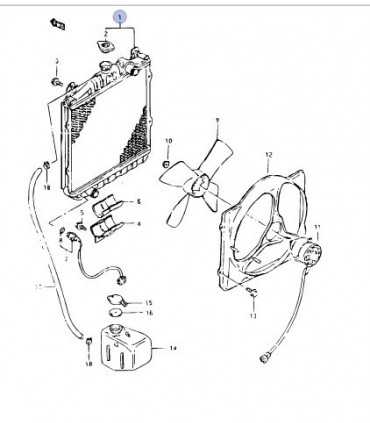 Radiador de motor (mecánico) CHINA