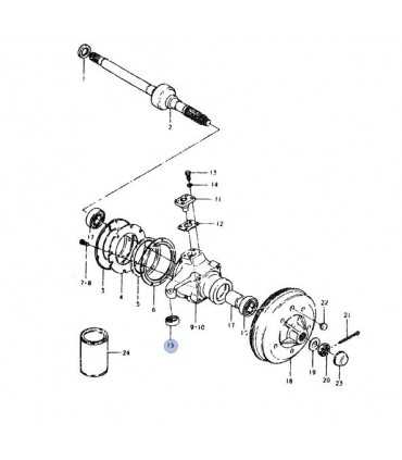 Rodamiento (30302) pivote Muñon JAPON