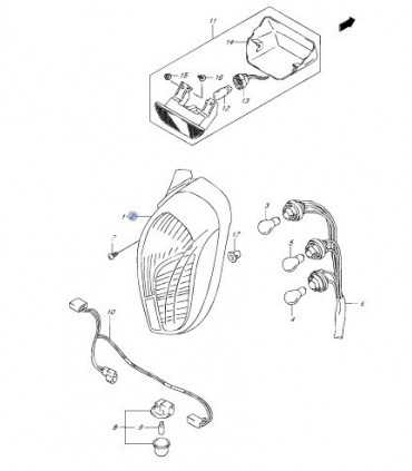 Farol trasero izquierdo INDIA