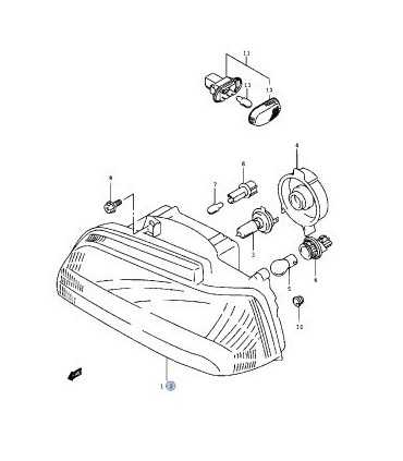 Óptico delantero derecho TAIWAN