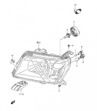 Óptico delantero derecho TAIWAN